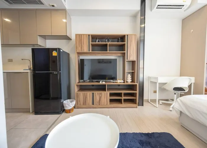 Apartamento Near Fortune Town With Pool, Gym 5m To Mrt Banguecoque